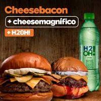 imagem Cheese Bacon + Cheese Magnífico + H20 