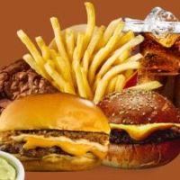 imagem Smash Kids + Pcq + Batata M + Coca-Cola 350ml + Brownie Tradicional