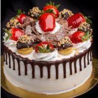 imagem Torta de Morango c/ Profiterólis 