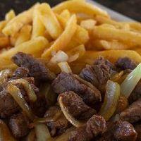 imagem Porção de Carne + queijo Coalho + Fritas 