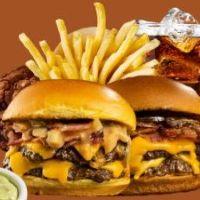 imagem Smash Rústicos + Smash Jack + Batata M + Coca-Cola 350ml + brownie tradicional