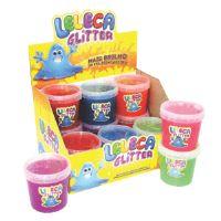 imagem PUXA PUXA LELECA SLIME GLITTER  DIVERSAS CORES 1UNIDADE.