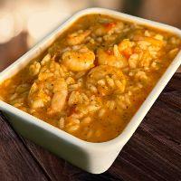 imagem Risoto de Camarão com Alho Poró e Limão Siciliano  