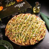 imagem Pizzas Salgadas Médias 30 cm e Grandes 35 cm.