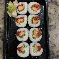 imagem  8 FUTOMAKI  DA  CASA SALMAO FRITO 