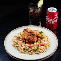 imagem Yakimeshi com Carague + Coca-Cola!