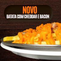 imagem Batata com cheddar e bacon