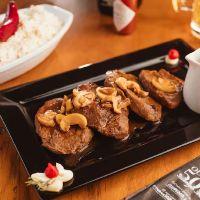 imagem Filé Mignon ao Molho Madeira com Arroz Piamontese e Fritas p/2