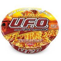 imagem NISSIN YAKISSOBA U.F.C  SABOR CURRY INDIANO-CONTÉM 81G MACARRÃO E 16G DE MOLHO  