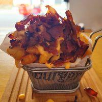 imagem Batata Frita com Páprica, Queijo e Bacon