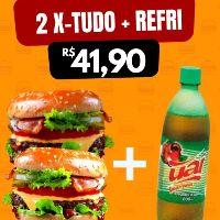 imagem PROMOÇÃO: 2 X-Tudo + refri 600