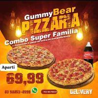 imagem Combo Super Família 2 pizza 8 fatias  + Refrigerante 2L 