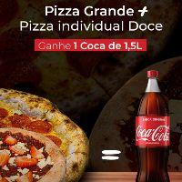 imagem COMBO - Pizza Grande + Doce Pequena + Ganhe Coca-Cola 1,5l