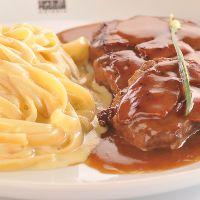 imagem Escalope de Filé Mignon com Talharim