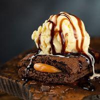 imagem Brownie com Sorvete 