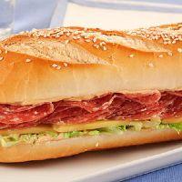 imagem Sanduíche de salame 