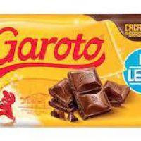 imagem BARRA DE CHOCOLATE GAROTO AO LEITE