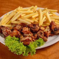 imagem Frango a passarinho c/ fritas simples