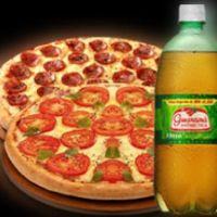 imagem PIZZA GRANDE COM GUARANÁ 1 LITRO