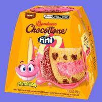 imagem BAUDUCCO CHOCOTONE FINI DENTADURA 450G ( RECHEIO SABOR MORANGO E FRAMBOESA)