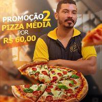 imagem 2 Pizzas Médias