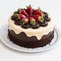 imagem Torta de Morango com Chocolate