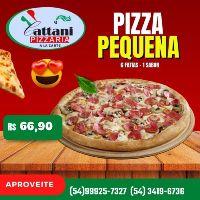 imagem  Pizza Pequena - sem tele. consultar valor da tele 