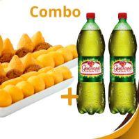 imagem 200 Deliciosos Salgados fritos + 1 Guaraná Antárctica 1,5lt