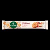 imagem PIRAQUÊ BISCOITO RECHEADO SUPREME SABOR CHEESECAKE C/ GELEIA DE FRUTAS VERMELHAS 80G - 3 UNIDADES 