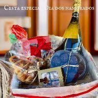 imagem Cesta presente com espumante