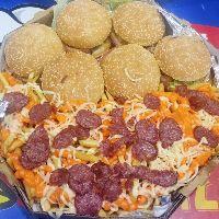imagem Combo Petisco (35cm) + 6 x-Burguer