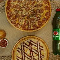 imagem Combo 1 - 1 Pizza Família + Broto + Refri de 1,5L