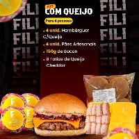 imagem FILIBURGUER COM QUEIJO P/ 4 PESSOAS 