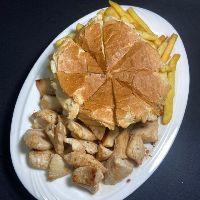 imagem MEIA - Frango com Fritas 
