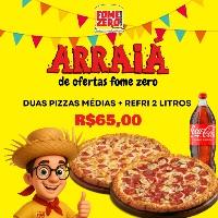 imagem 2 Pizzas médias + refrigerante 2 litros