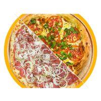 imagem Pizza 40 cm 1/2 Calabresa 1/2 Marguerita