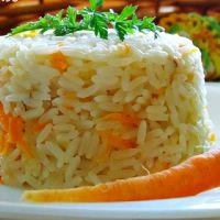 imagem Arroz de cenoura