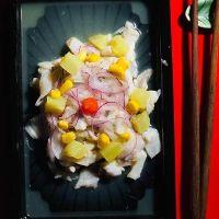 imagem CEVICHE 250 gramas  SALMAO