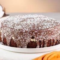 imagem Bolo de Chocolate com Recheio de Beijinho