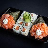 imagem 2 Temaki Filadélfia + 8 Uramaki Filadelfia 