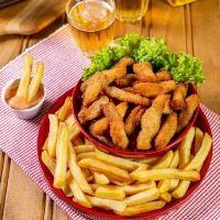 imagem Frango Empanado com Batata 