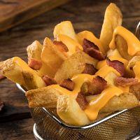 imagem Batata Frita Belga com Cheddar e Bacon