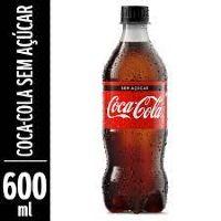 imagem COCA-COLA SEM AÇÚCAR 600ML