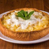imagem Torta de Coco c/ Abacaxi (Diet) inteiro