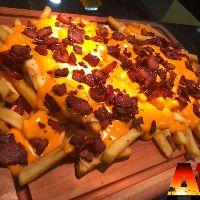 imagem Batata com cheddar e Bacon
