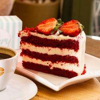 imagem Fatia de Red Velvet com Cream Cheese