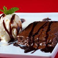 imagem Brownie com Sorvete