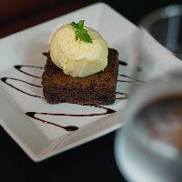 imagem Brownie com Sorvete 