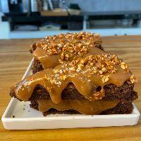 imagem Brownie com caramelo salgado 