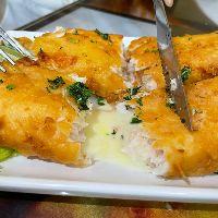 imagem Enroladinho de peixe com queijo